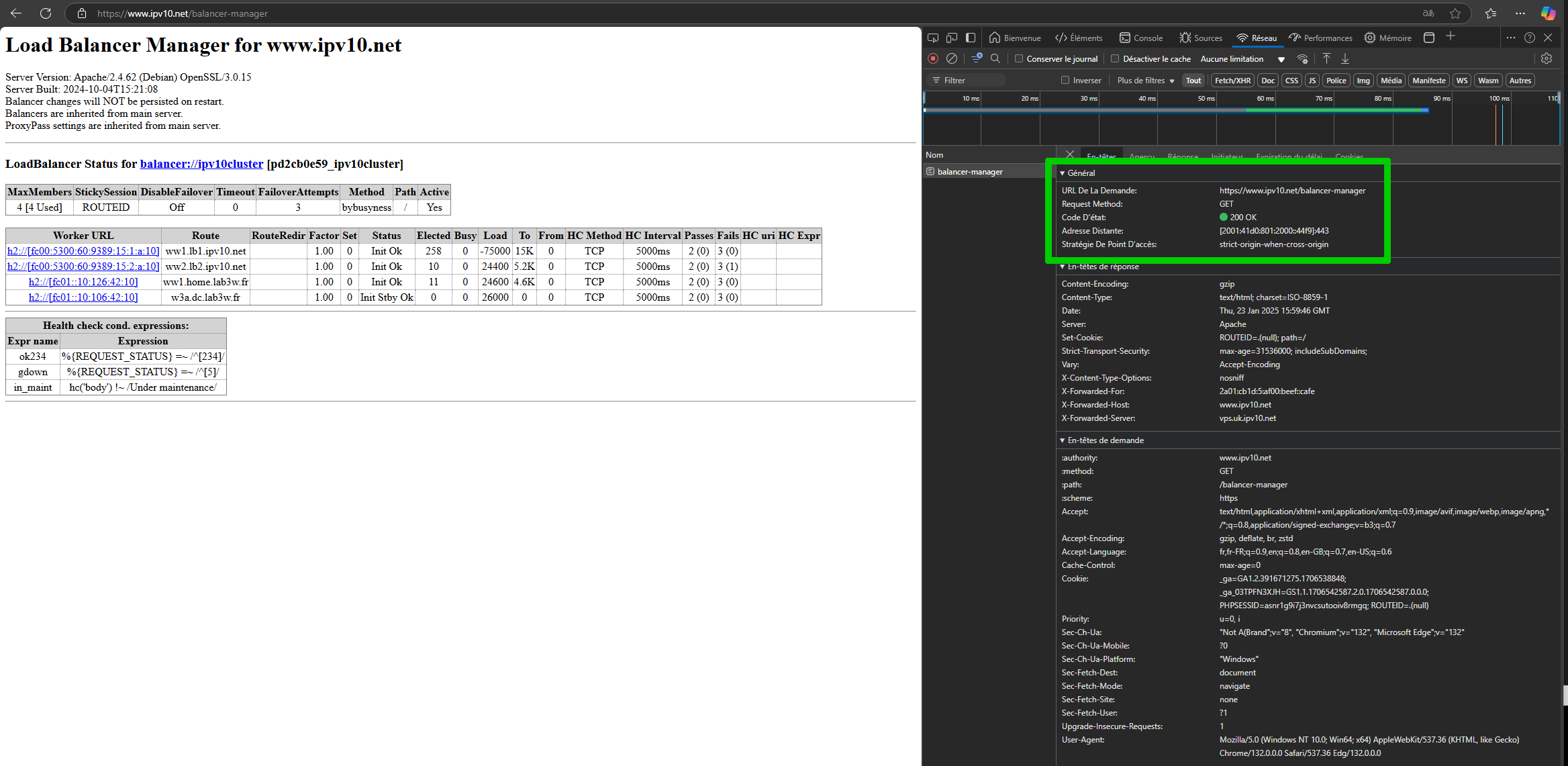 Capture d'écran 2025-01-23 170104 - IPv10.Net - Chrome RemoteClient Address IP Server en FR