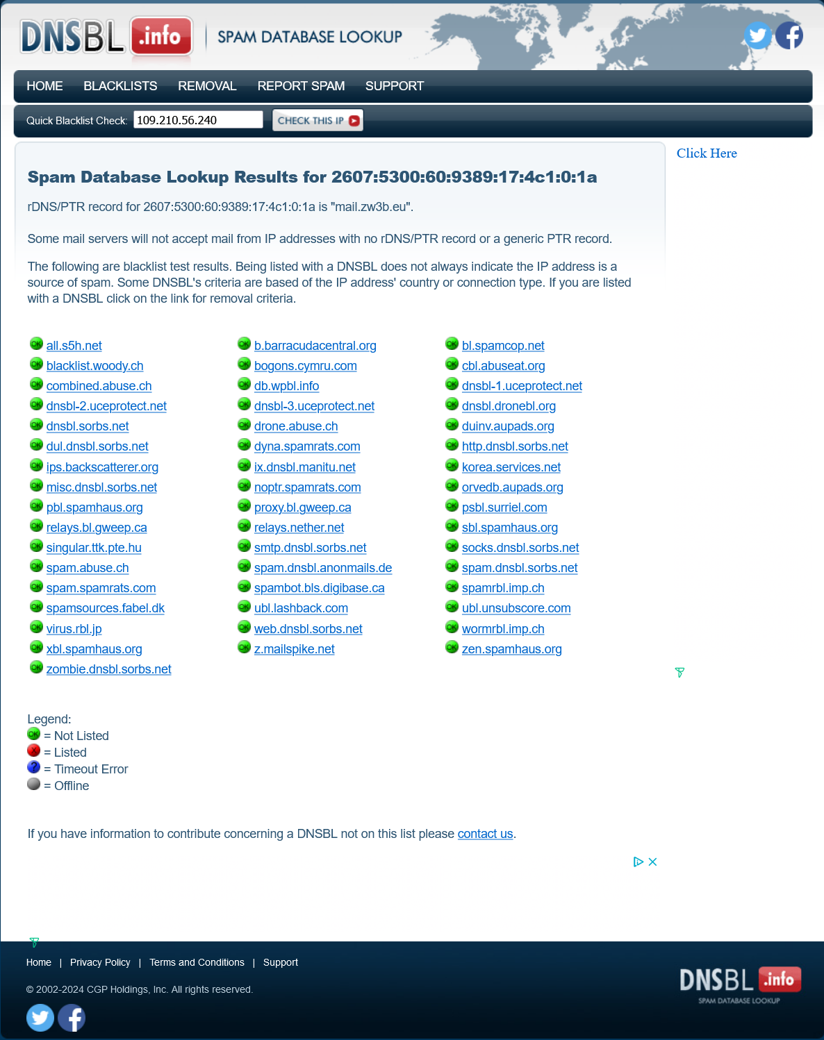 Screenshot 2024-02-07 at 00-16-16 DNSBL Information - Spam Database Lookup - mail.zw3b.eu - 26075300609389174c101a .p