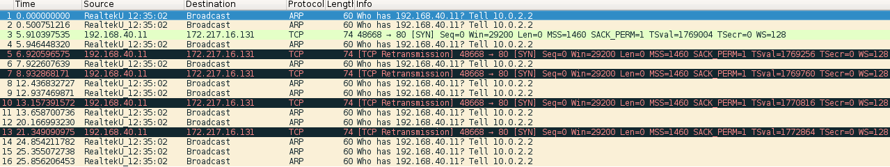 Iptables использование dns имен